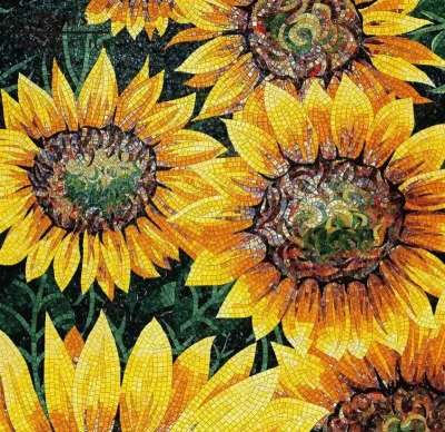 Sunflower Mosaic